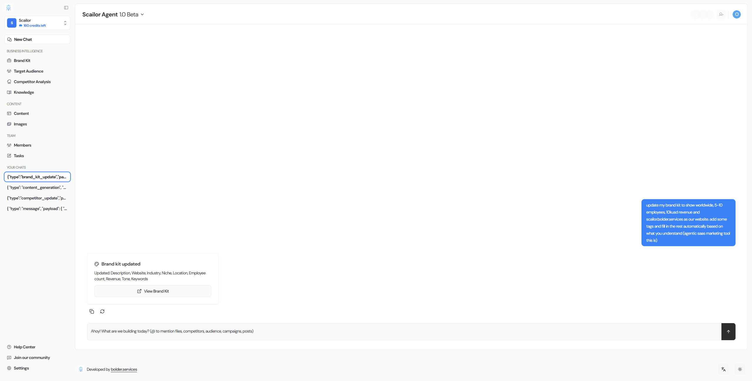 Brand Setup
